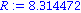 R := 8.314472